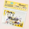 BTS TinyTAN Butter Flake Seals With Case - Yellow