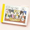 BTS TinyTAN Butter Mini Memo Pad - White