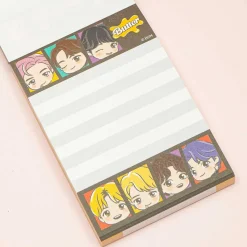 BTS TinyTAN Butter Mini Memo Pad - Yellow
