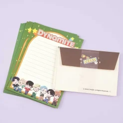 BTS TinyTAN Dynamite Mini Letter Set - A