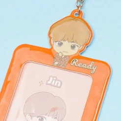BTS TinyTAN Photo Card Key Holder - Jin