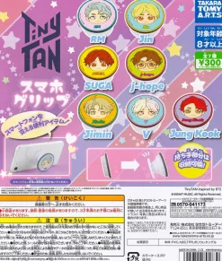 BTS TinyTAN Smartphone Grip Gachapon