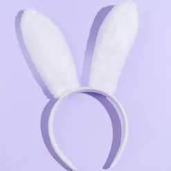 Bunny Ears & Tail Set - White
