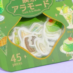 Cafe A La Mode Green Sweets Stickers