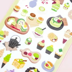 Cafe Seal Japanese Pastry Stickers