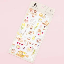Cafe Seal Pleasant Pastry Stickers
