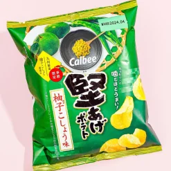 Calbee Kata-age Potato Chips - Yuzu Pepper