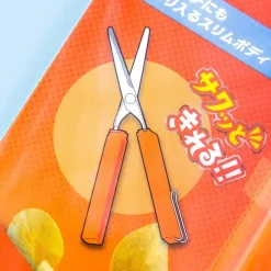 Calbee Lightly Salted Potato Chips Stick Scissors