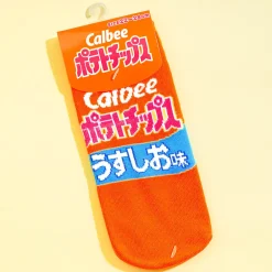Calbee Lightly Salted Potato Chips Socks