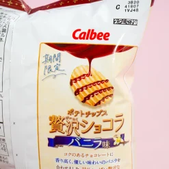 Calbee Potato Chips - Luxury Chocolate Vanilla