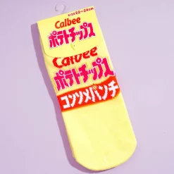 Calbee Potato Chips Consomme Punch Socks