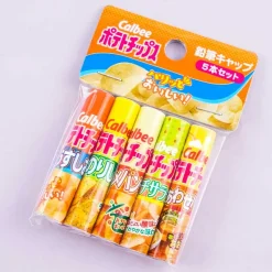 Calbee Potato Chips Pencil Cap Set
