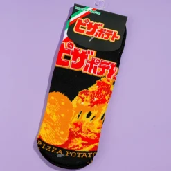 Calbee Spicy Habanero Pizza Potato Chip Socks