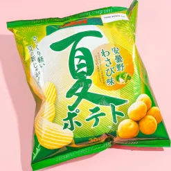 Calbee Summer Potato Chips - Azumino Wasabi