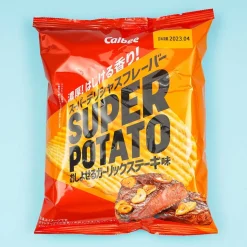 Calbee Super Potato Chips - Pesto Steak