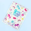 Candy Holic Rainbow Unicorn Pocket File Folder