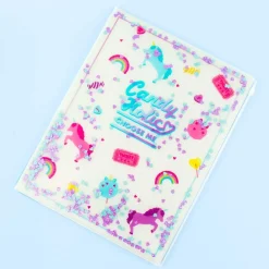 Candy Holic Rainbow Unicorn Pocket File Folder