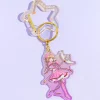 Cardcaptor Sakura Acrylic Keychain With Star Carabiner
