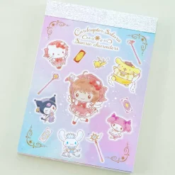 Cardcaptor Sakura x Sanrio Characters Memo Pad
