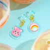 Care Bears Clip-On Earrings Gachapon