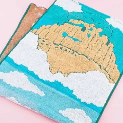 Castle In The Sky Forest Bath Towel