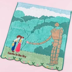 Castle In The Sky Forest Mini Towel