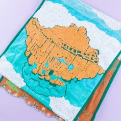 Castle In The Sky Forest Adventure Long Towel