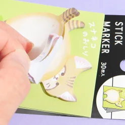 Cat Butt Sticky Notes With Stand