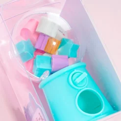 Cat Shop Gumball Machine Eraser Dispenser