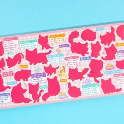 Cat Trivia Picture Book Puffy Stickers