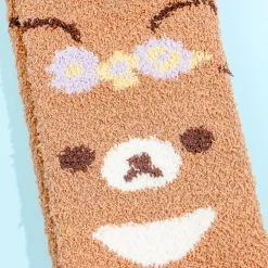 Chairoikoguma Flower Tea Time Socks