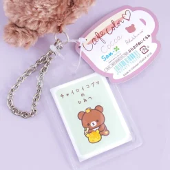 Chairoikoguma Furry Plushie Bag Charm