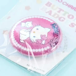 Charmmy Kitty Glitter Badge
