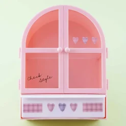 Checkered Hearts Closet Chest