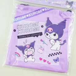 Cheeky Kuromi Drawstring Bag