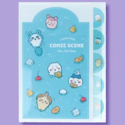 Chiikawa Comic Scene Fruit Punch 5P Clear File