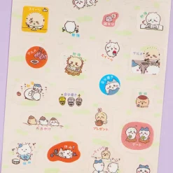 Chiikawa Daily Activity Schedule Stickers - Hiragana