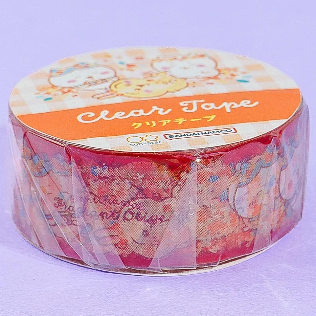 Chiikawa Flower Field Clear Tape