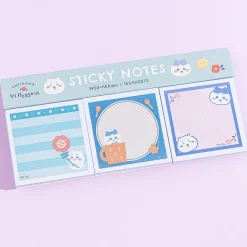 Chiikawa Flowers & Tea Sticky Notes