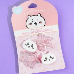 Chiikawa Glittery Star Hair Tie Set - 2 pcs