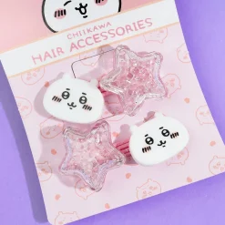 Chiikawa Glittery Star Hair Tie Set - 2 pcs