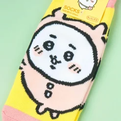 Chiikawa Pink Pajama Ankle Socks