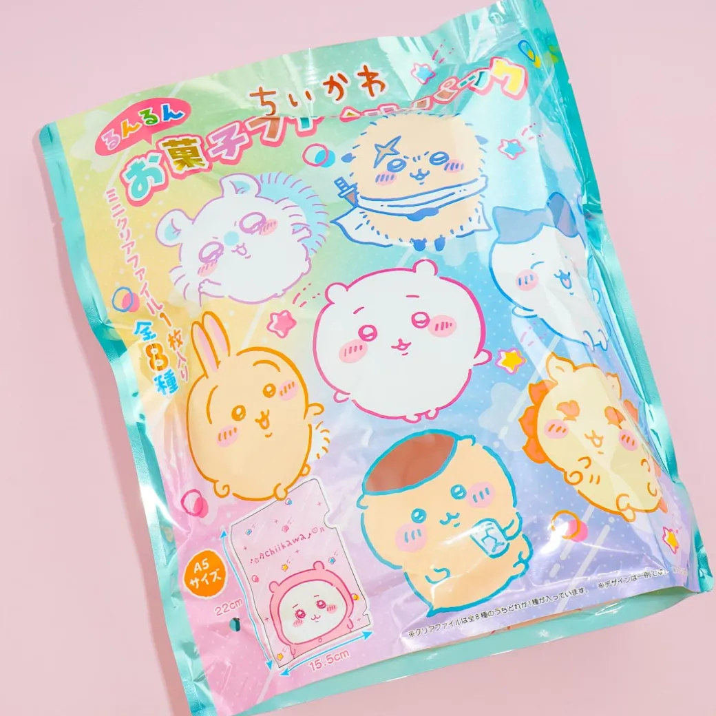 Chiikawa Run Run Snack Pack With A5 File Folder