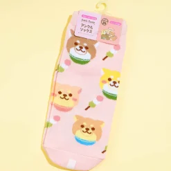 Chuken Mochi Shiba Ankle Socks