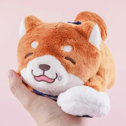 Chuken Mochi Shiba Sleeping Plushie - Okaka / Medium