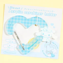 Cinamoroll Heart Carabiner
