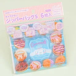 Cinnamoroll & Desserts Zip Bag Set