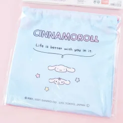 Cinnamoroll & Milk Cloud Sweets Drawstring Bag