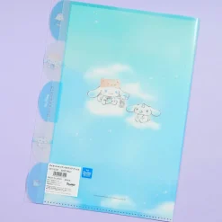 Cinnamoroll & Milk Cloudy Clear File Folder