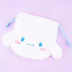 Cinnamoroll & Milk Double Drawstring Pouch